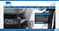 Desktop Screenshot of mytruckwasheuropa.com